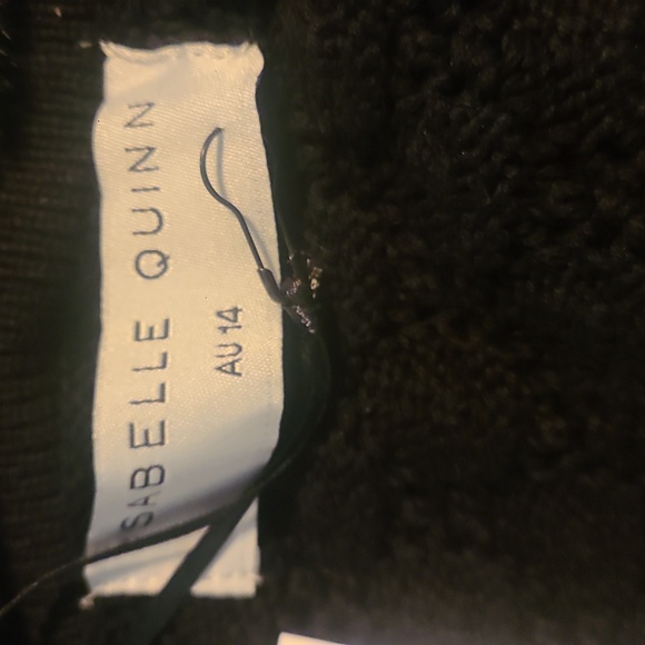 Isabelle Quinn Austraila Faux Fur Trim Cardigan - Picture 3 of 4